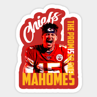 Patrick Mahomes The Promised one Sticker